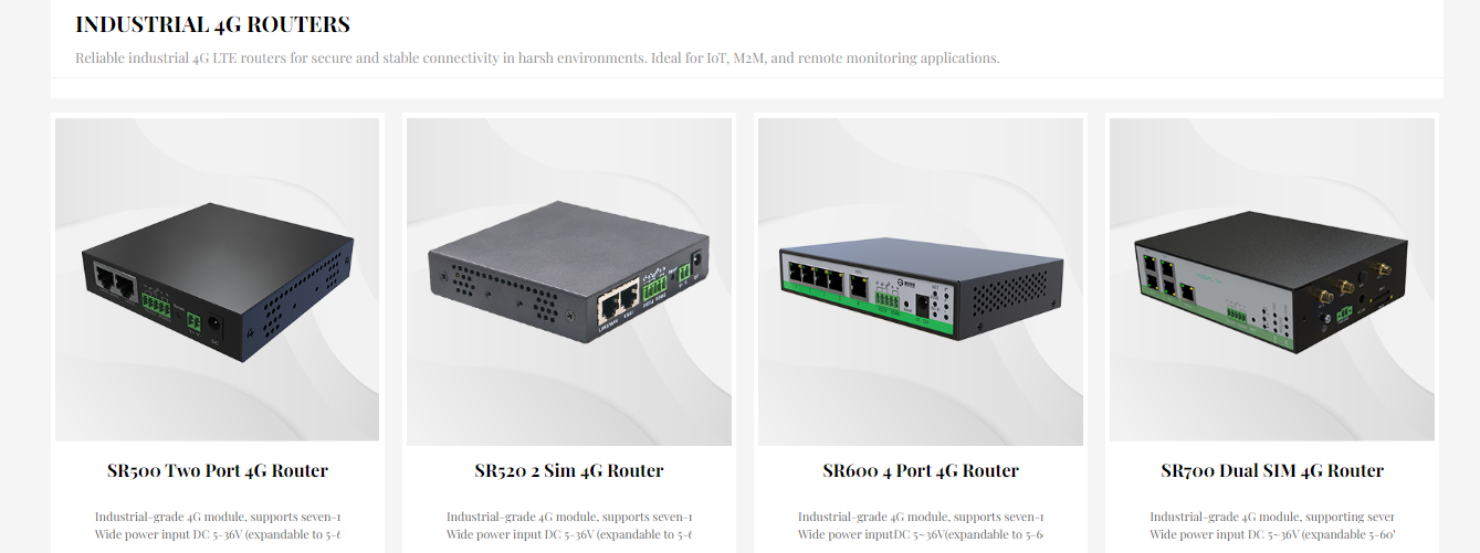 4G Industrial Routers