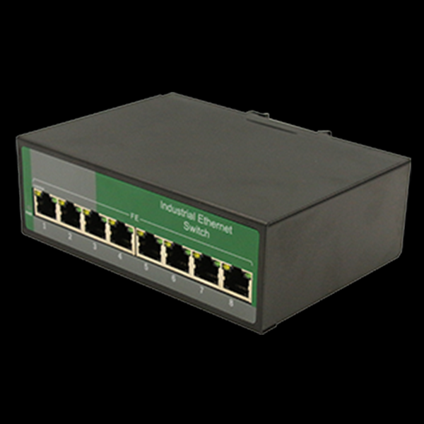 100 Mbit/s 8-port industrial switch