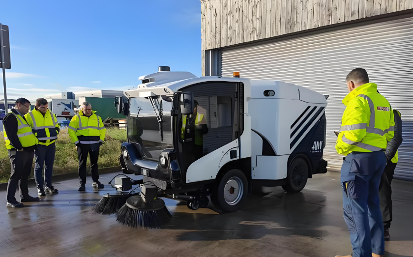 Autonomous Street Cleaning in Stockholm