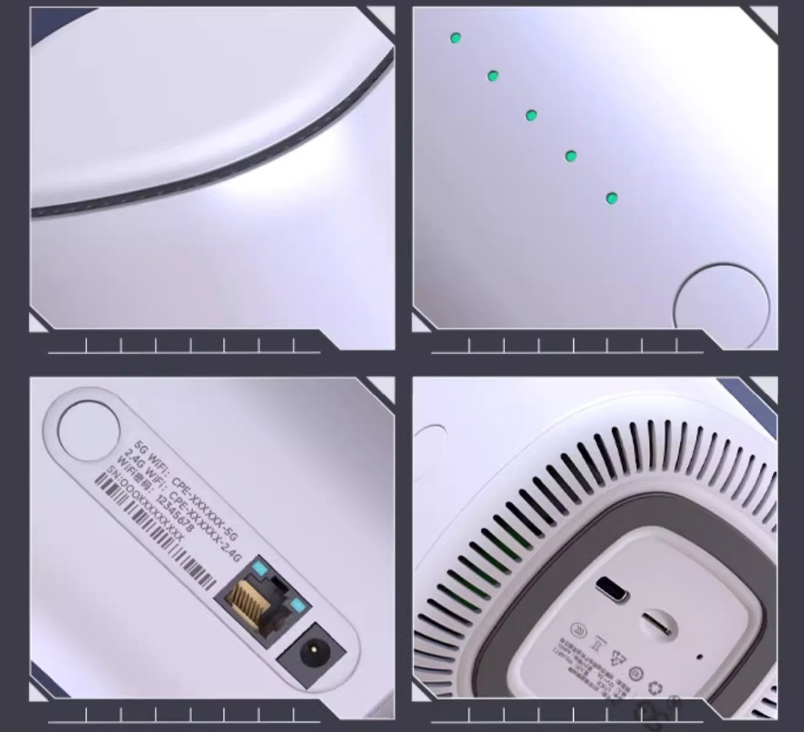 Detailed picture of cpe router