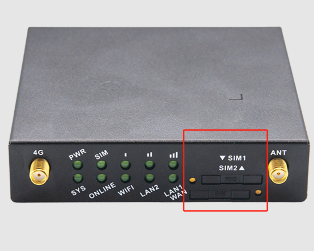 Industrial 4G Router with SIM card Slot