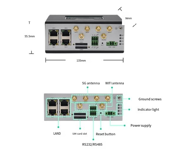 5G Industrial Router SR810 Interface Demonstration